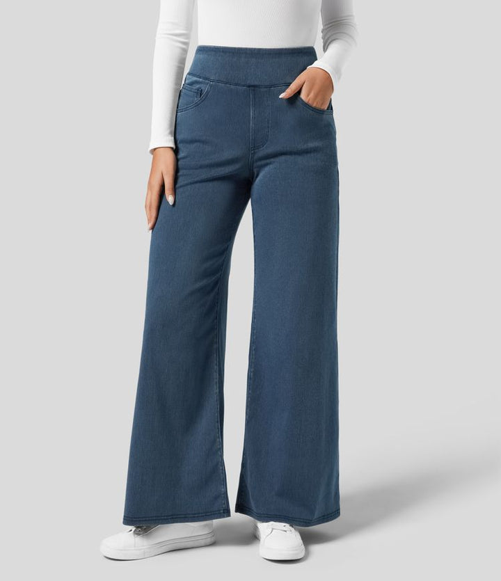 Evie - Comfy Elastic High Waist Pants