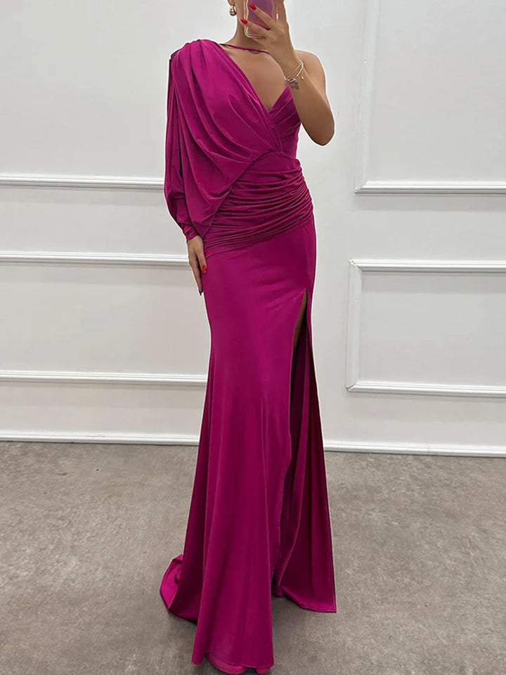 Iliana - One-Shoulder Gown