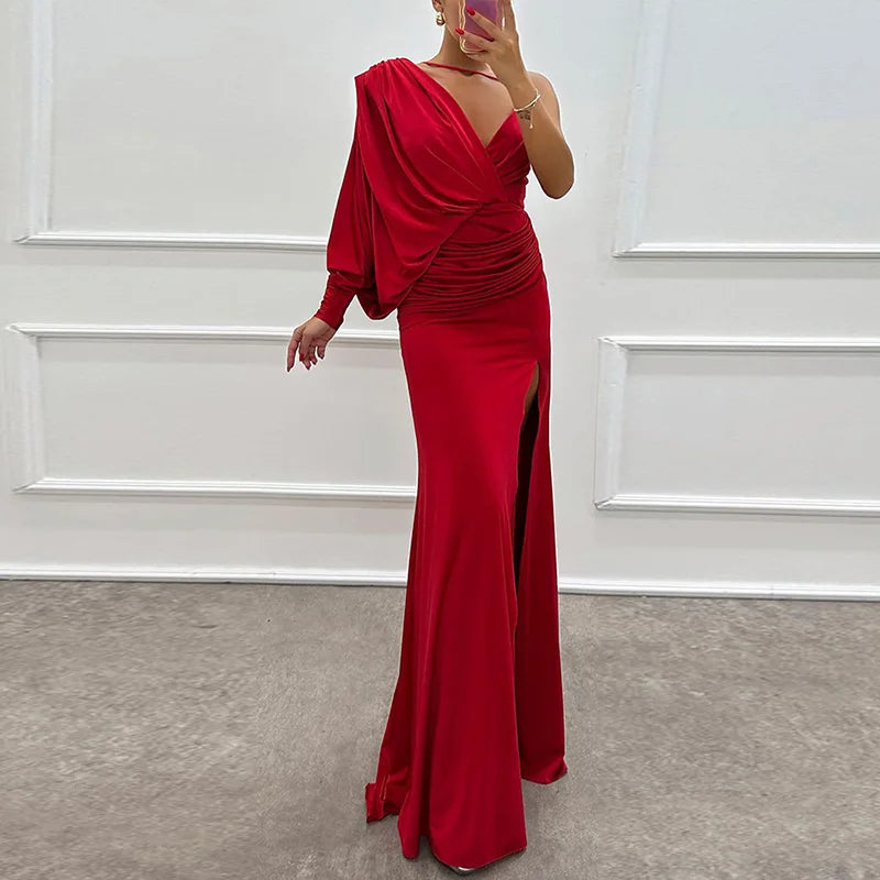Iliana - One-Shoulder Gown