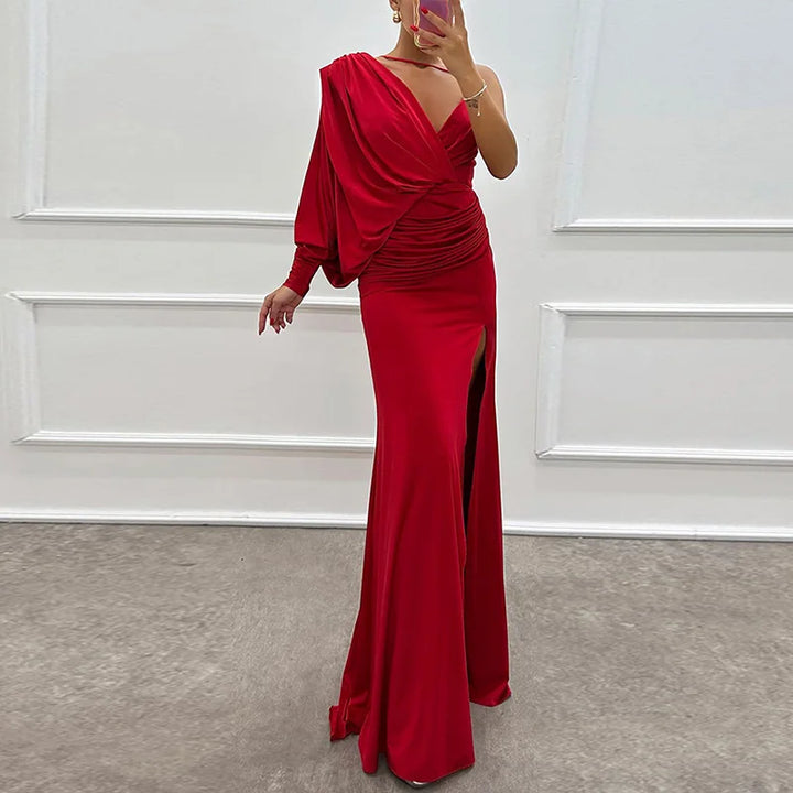 Iliana - One-Shoulder Gown