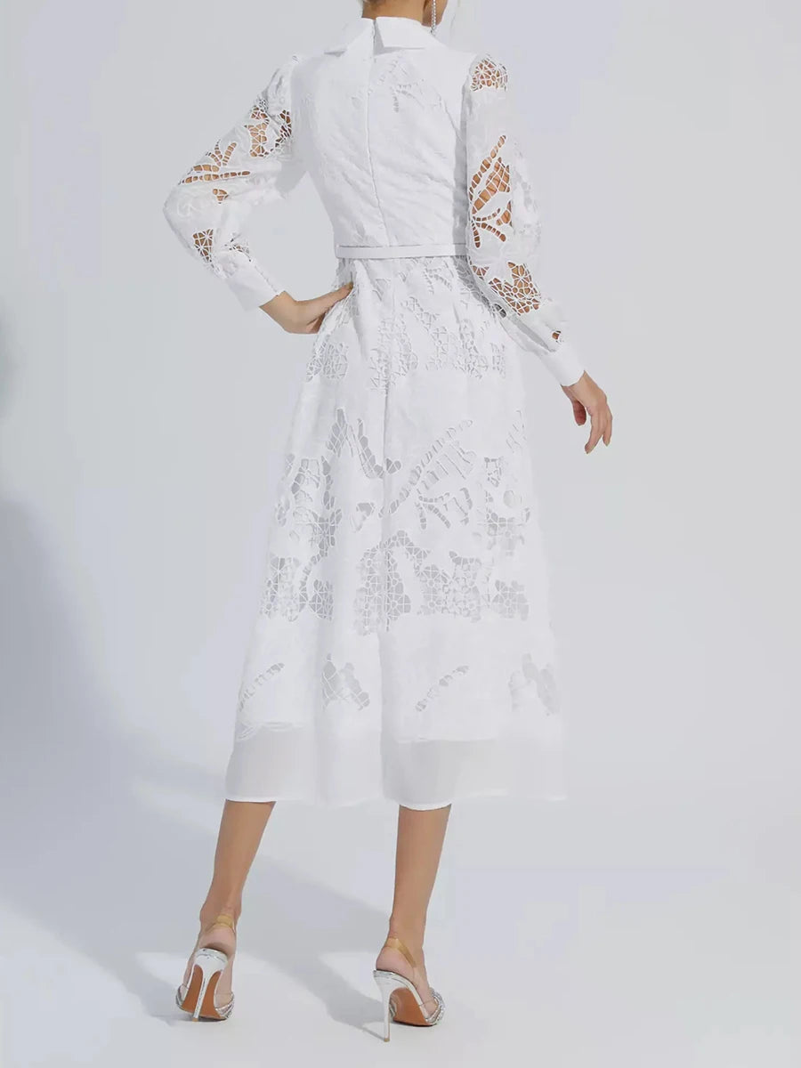 Celeste | Chic Belted Dress