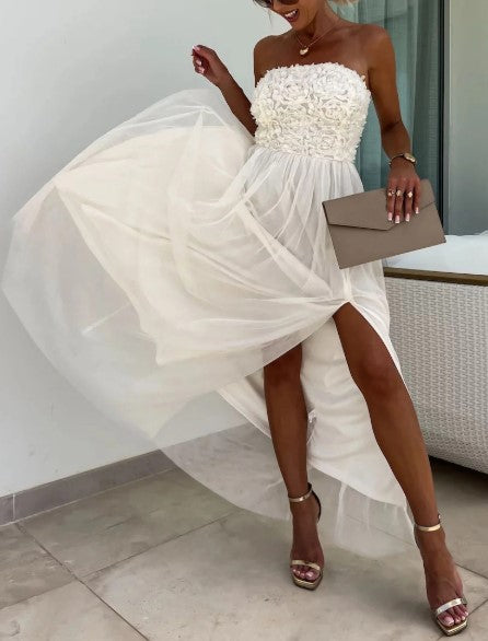 Dorothy | One-Shoulder Flowy Maxi Dress