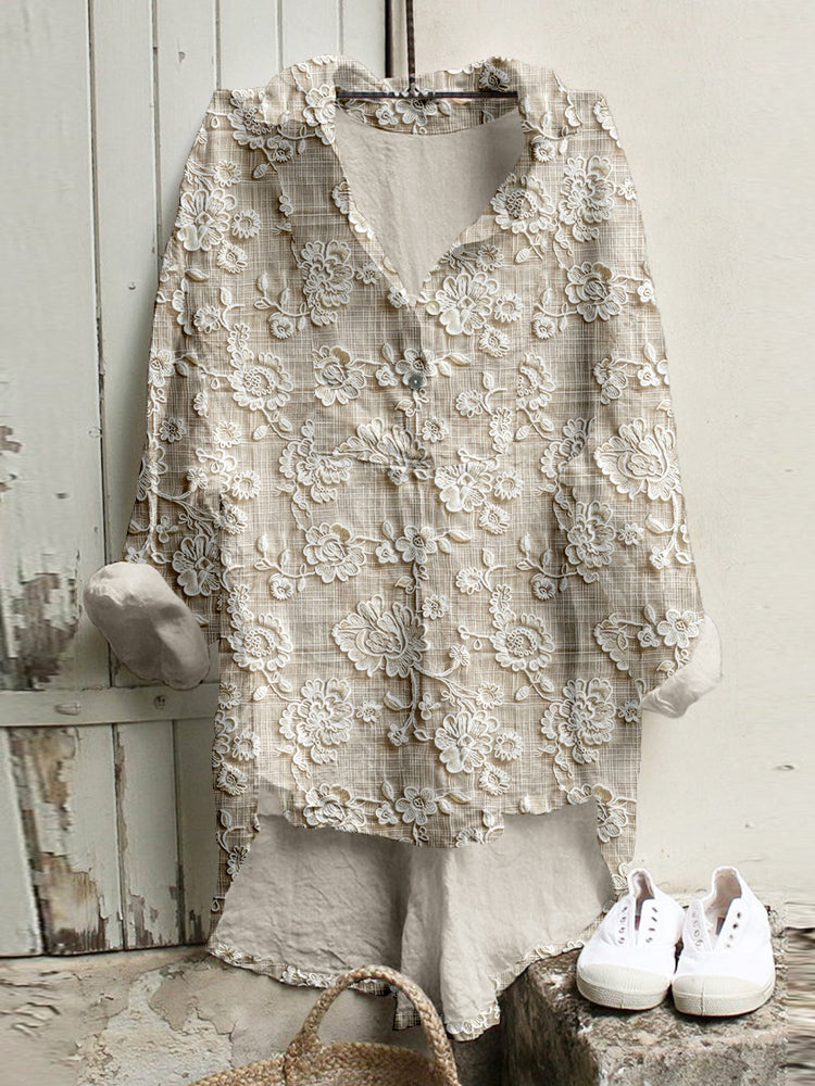 Callena - Effortless Printed Top