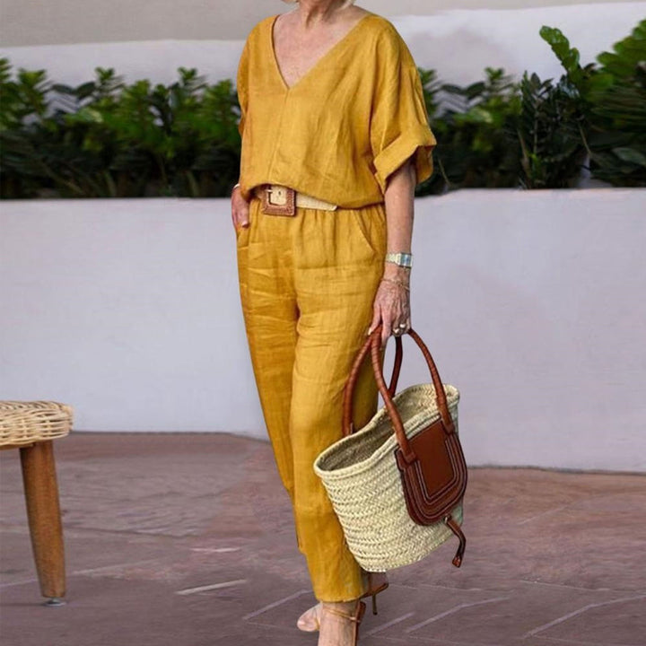 Claire - Luxe Relaxed Twee-delige Outfit