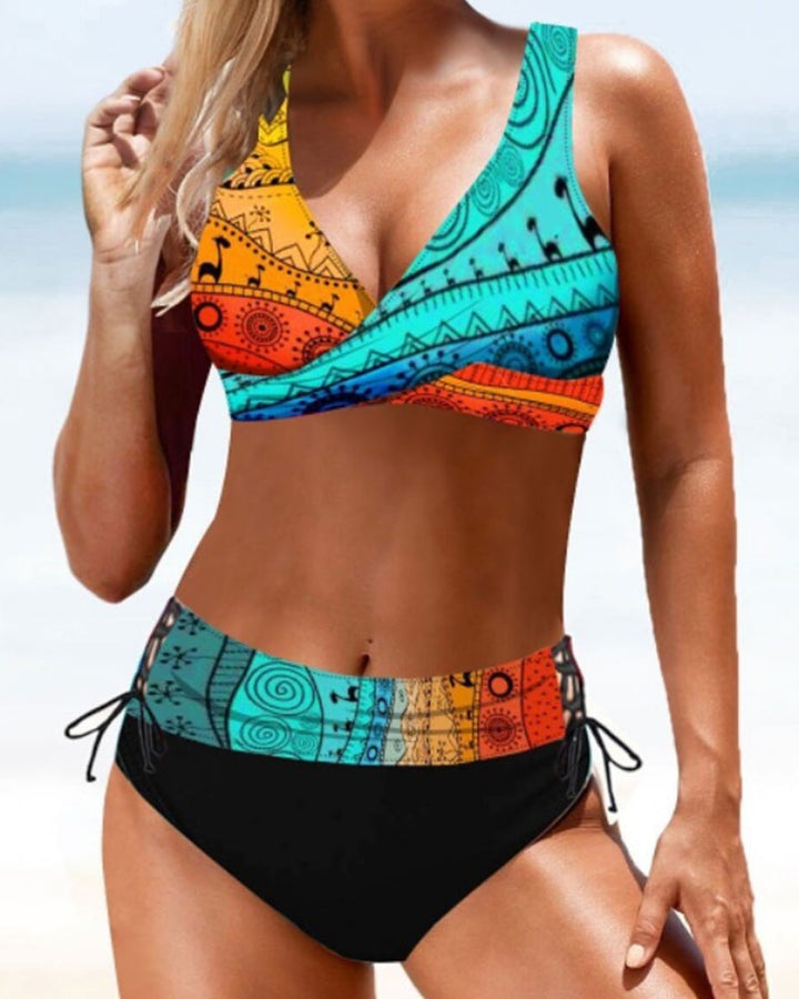 Earle – Colorful Bikini Swimsuit