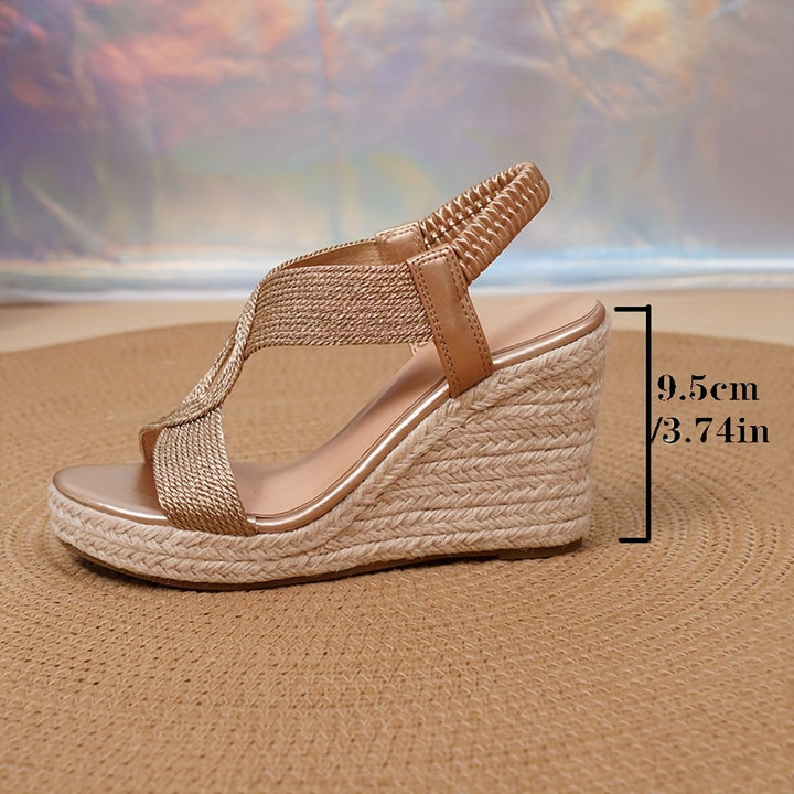 Mila – Espadrille Wedge Sandals