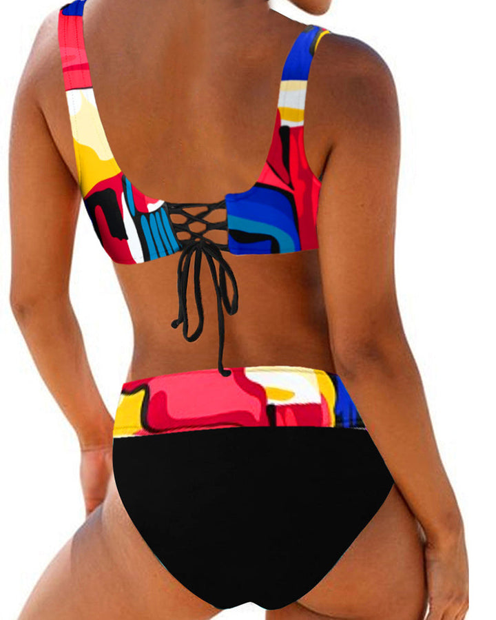 Earle – Colorful Bikini Swimsuit