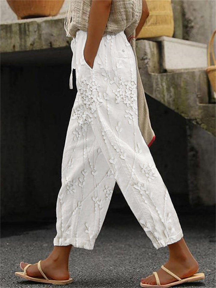 Aviora - Vine Printed Trousers