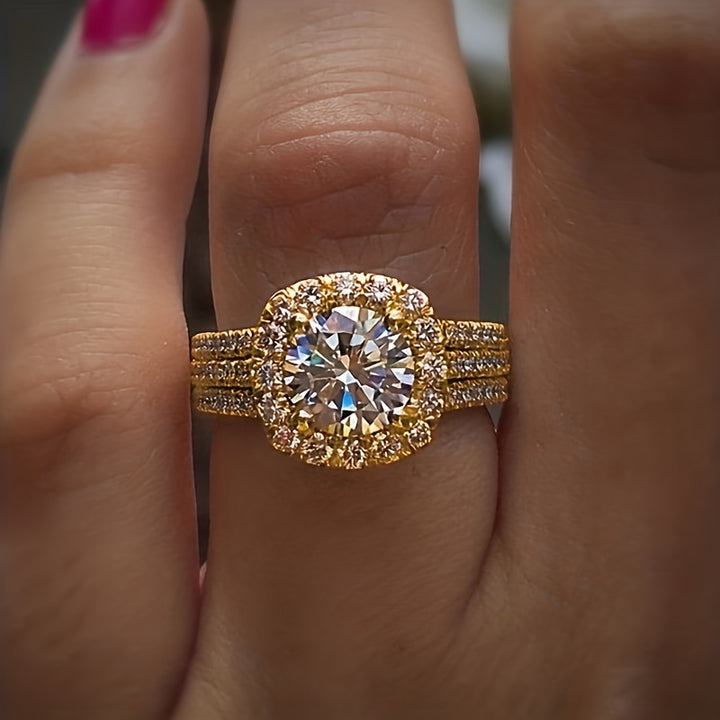 Aura – Elegant Zirconia Ring