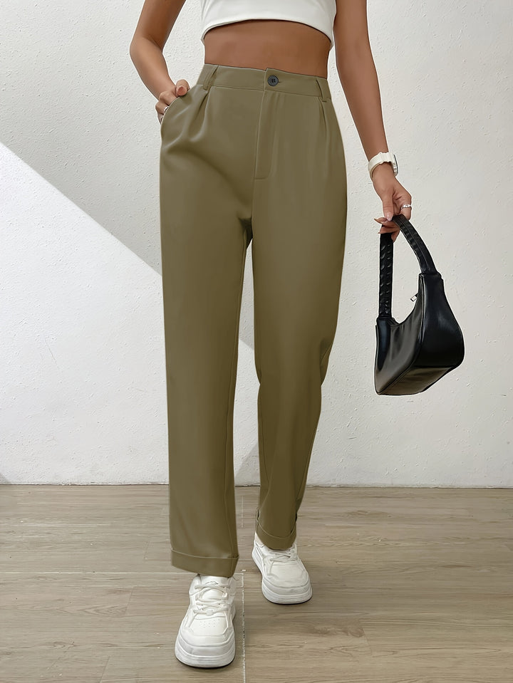 Elise – Casual Straight-Leg Pants