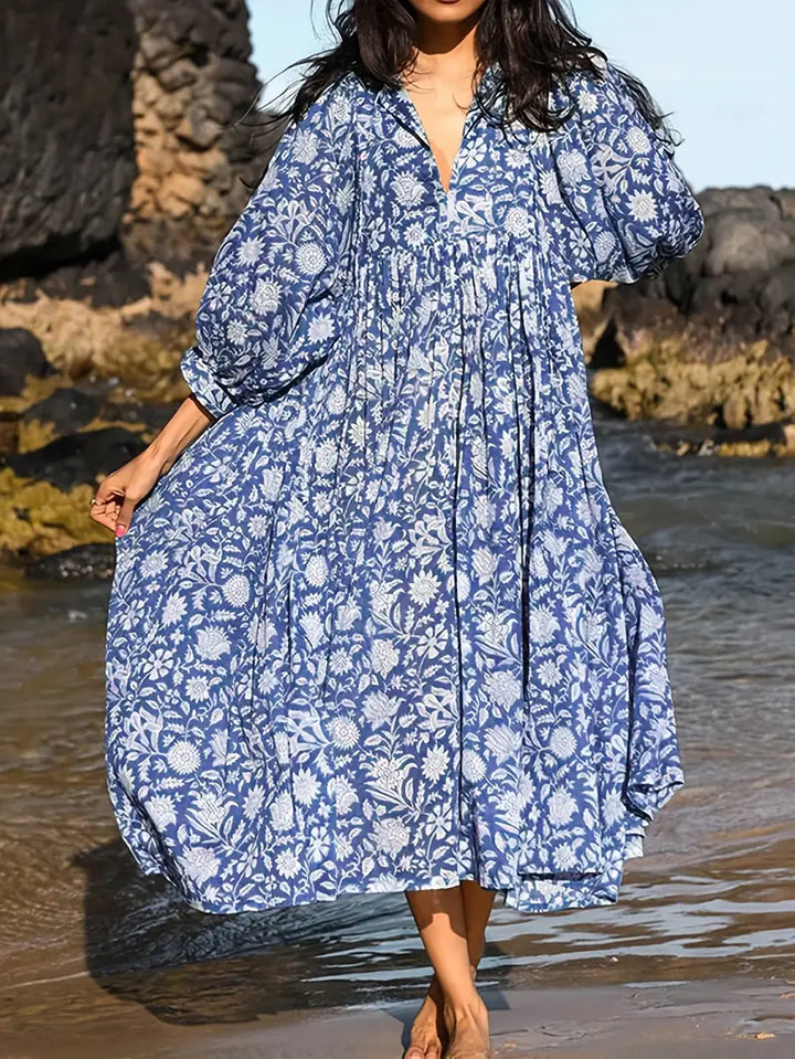 Valeria - Floral Ruched Dress