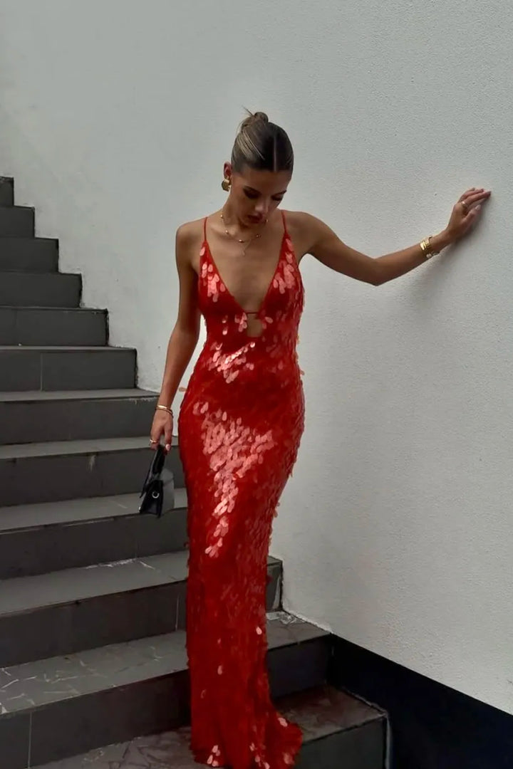 Serena - Luxe Sequin Mermaid Maxi Dress