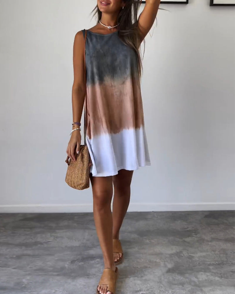 Rosalie - Luxury Sleeveless Casual Dress