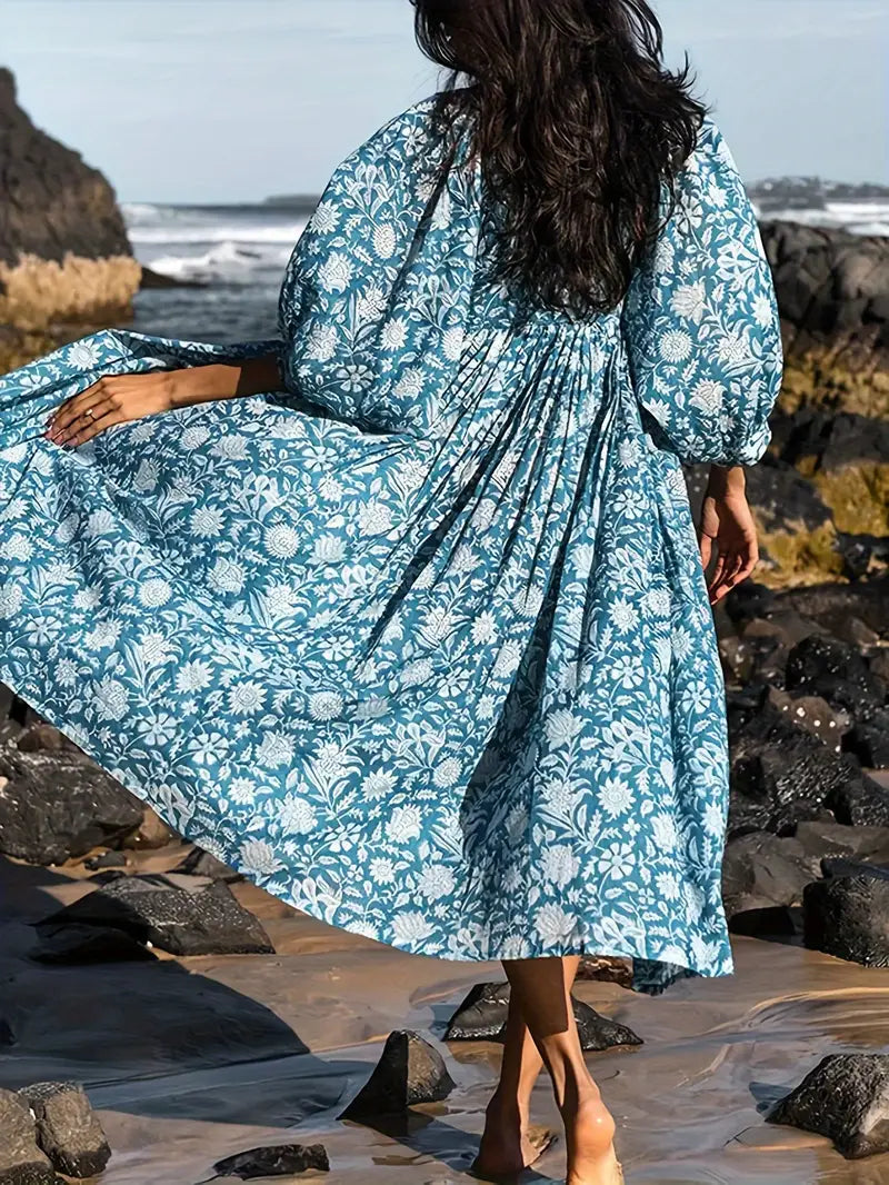 Valeria - Floral Ruched Dress