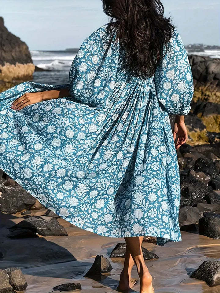 Valeria - Floral Ruched Dress