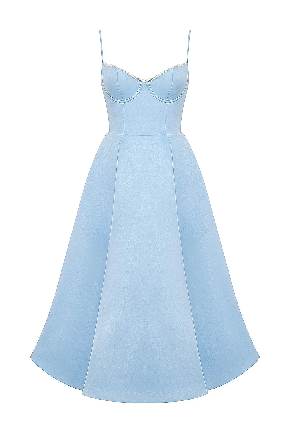 Selene Midi Dress - Blue