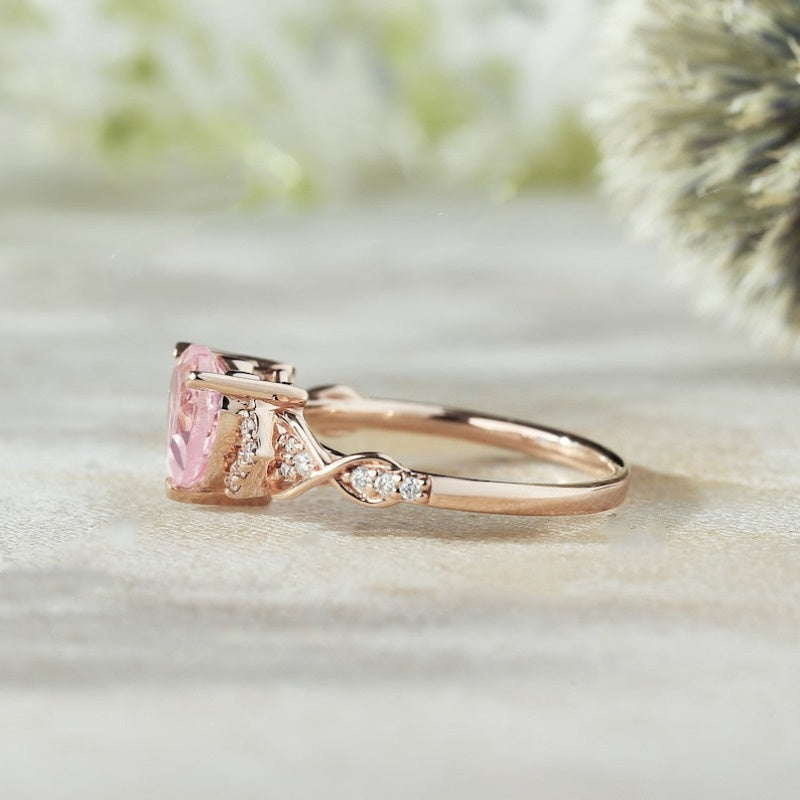Isla – Heart-Shaped Zirconia Engagement Ring
