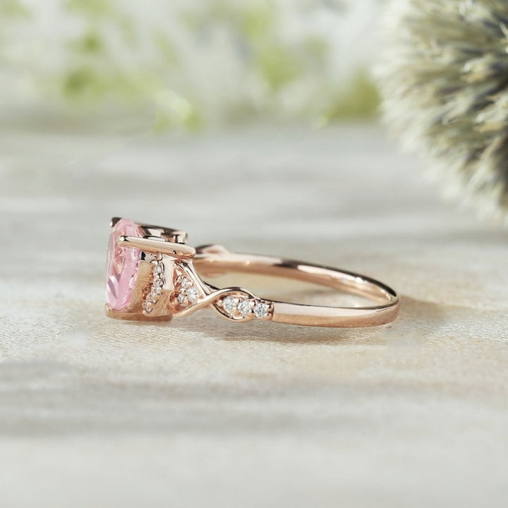 Isla – Heart-Shaped Zirconia Engagement Ring