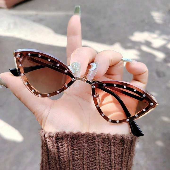 Rhine - Stone Cat Eye Sunglasses