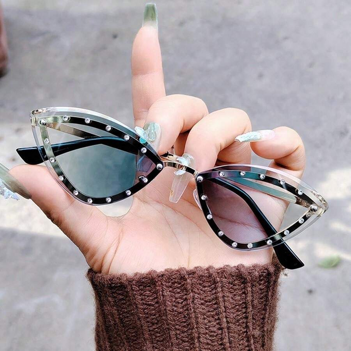 Rhine - Stone Cat Eye Sunglasses