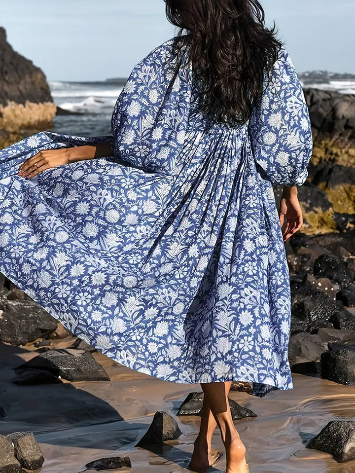 Valeria - Floral Ruched Dress