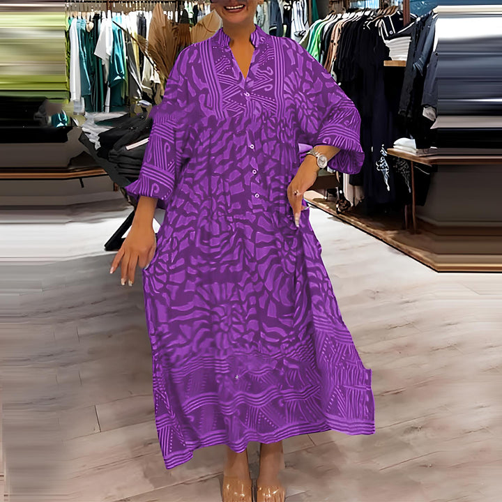 Inga - Colored and Airy Maxi Dress