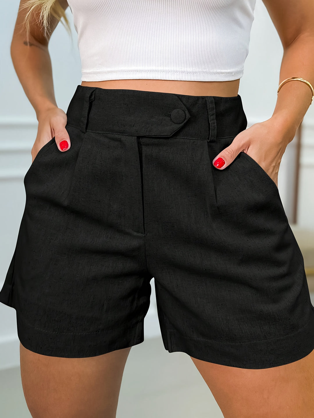 Marina - The High-Waist Casual Shorts