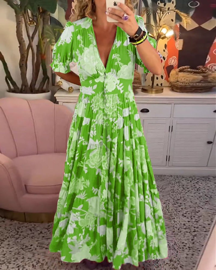 Margit – Summer Floral Dress