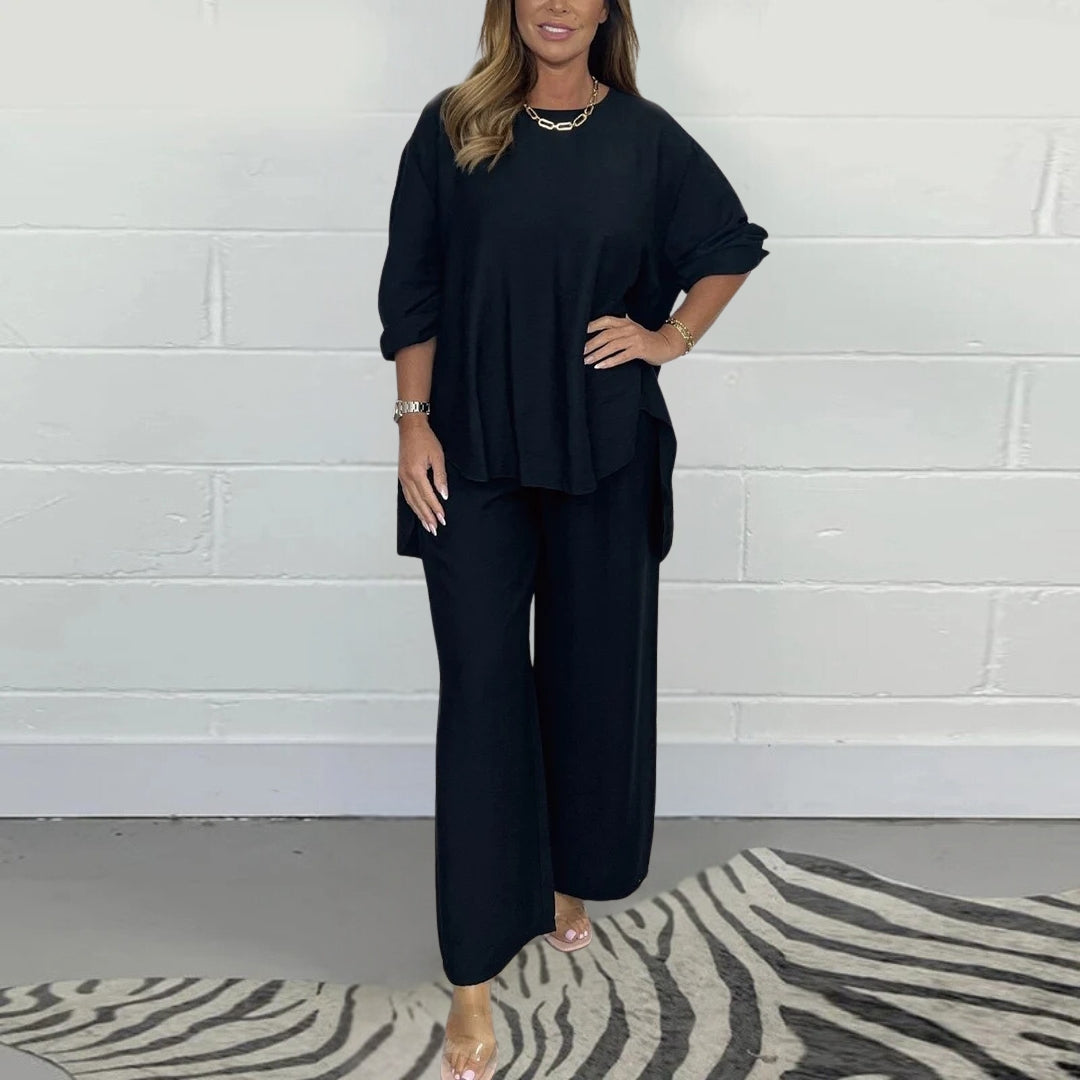 Maya - Elegant Two-piece Set in Cotton