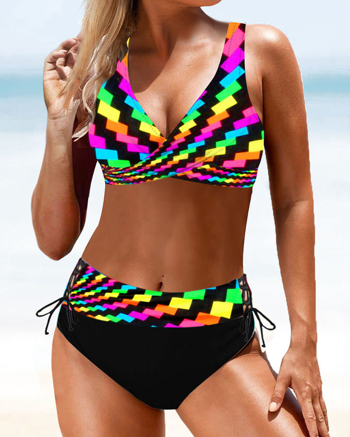 Earle – Colorful Bikini Swimsuit