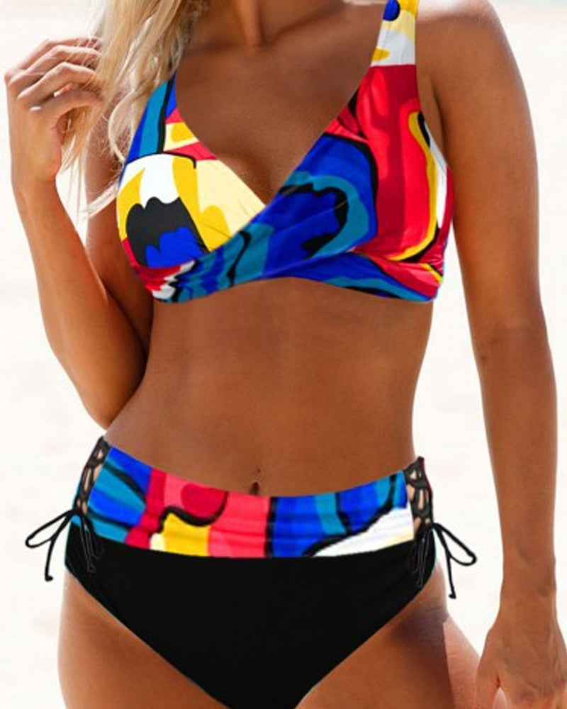 Earle – Colorful Bikini Swimsuit