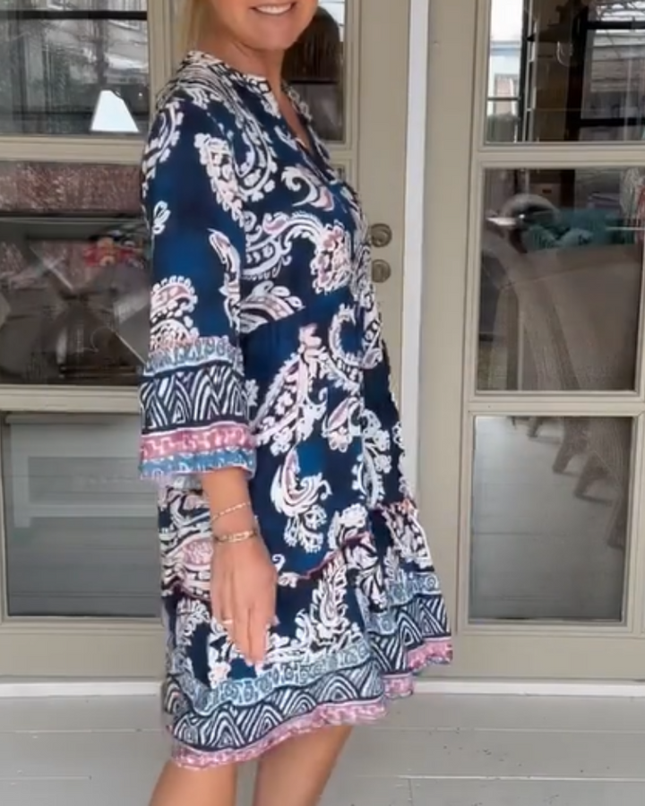 Sierade – Boho Printed Dress