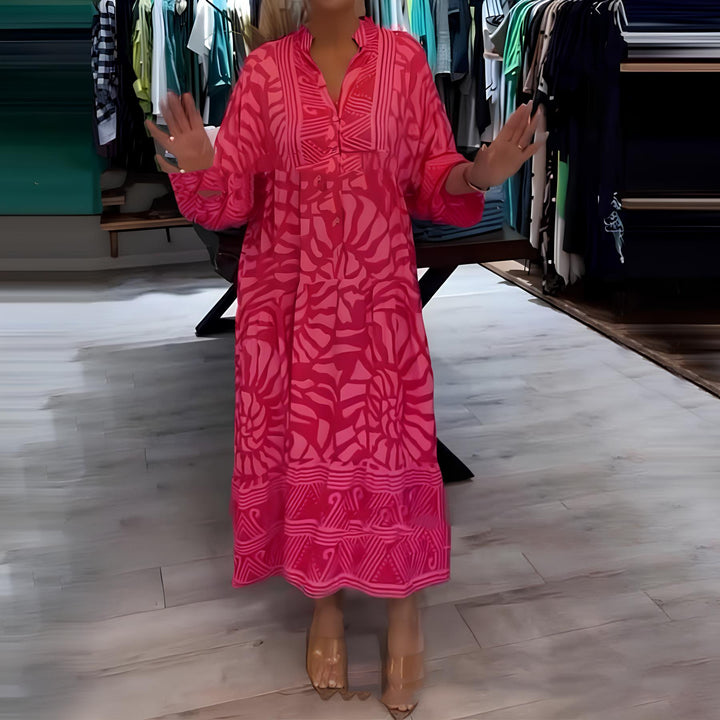 Inga - Colored and Airy Maxi Dress