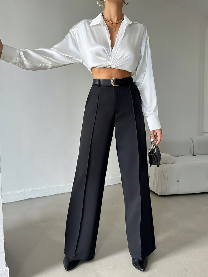 Eva – Elegant Straight-Leg Pants