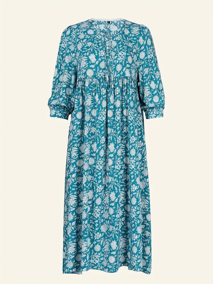 Valeria - Floral Ruched Dress
