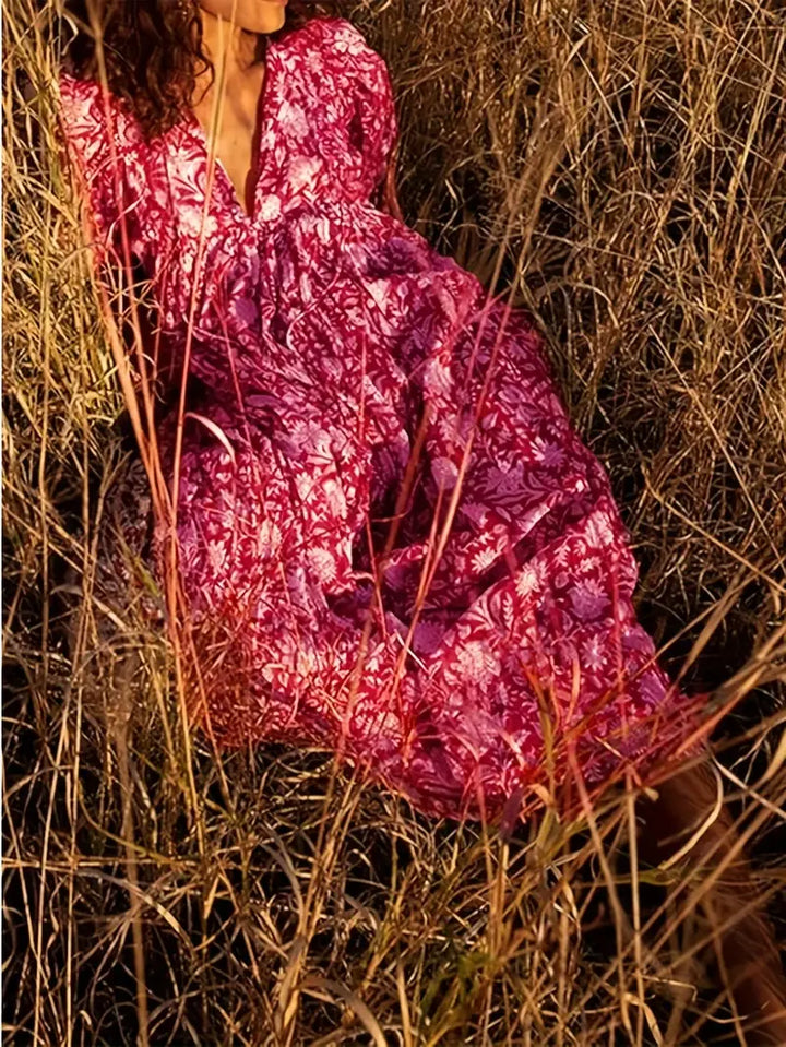 Valeria - Floral Ruched Dress