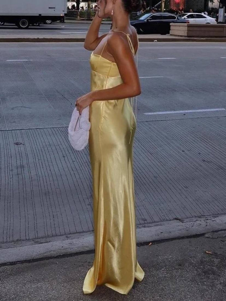 Sienna - Suspender Maxi Dress