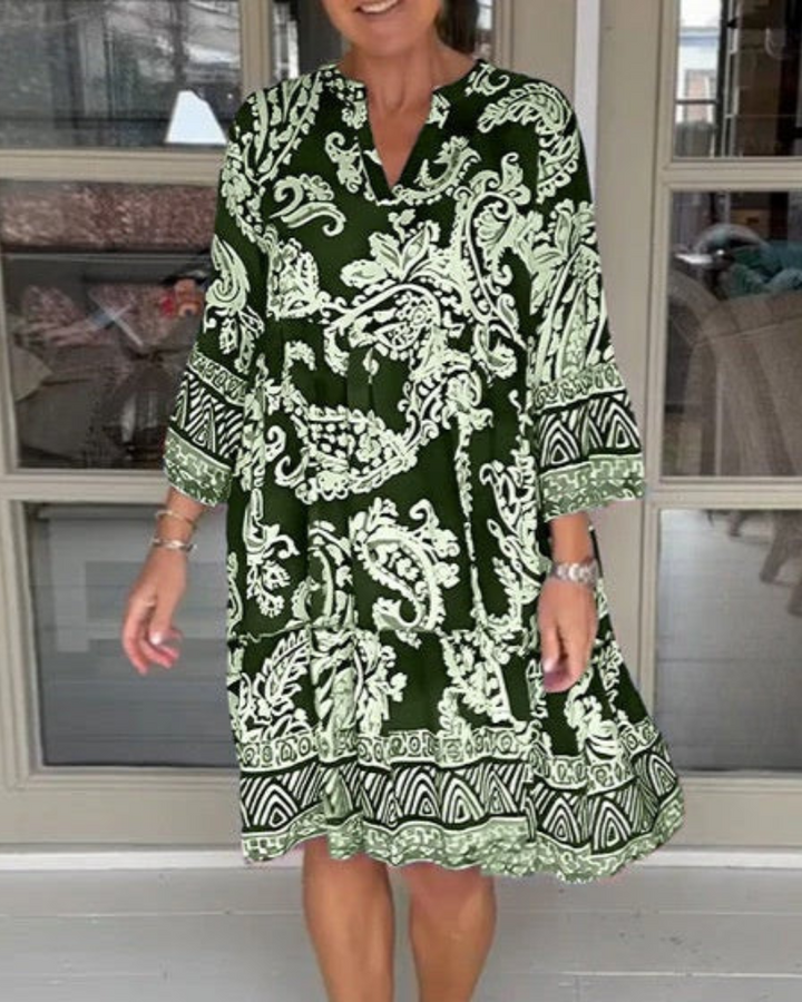 Sierade – Boho Printed Dress