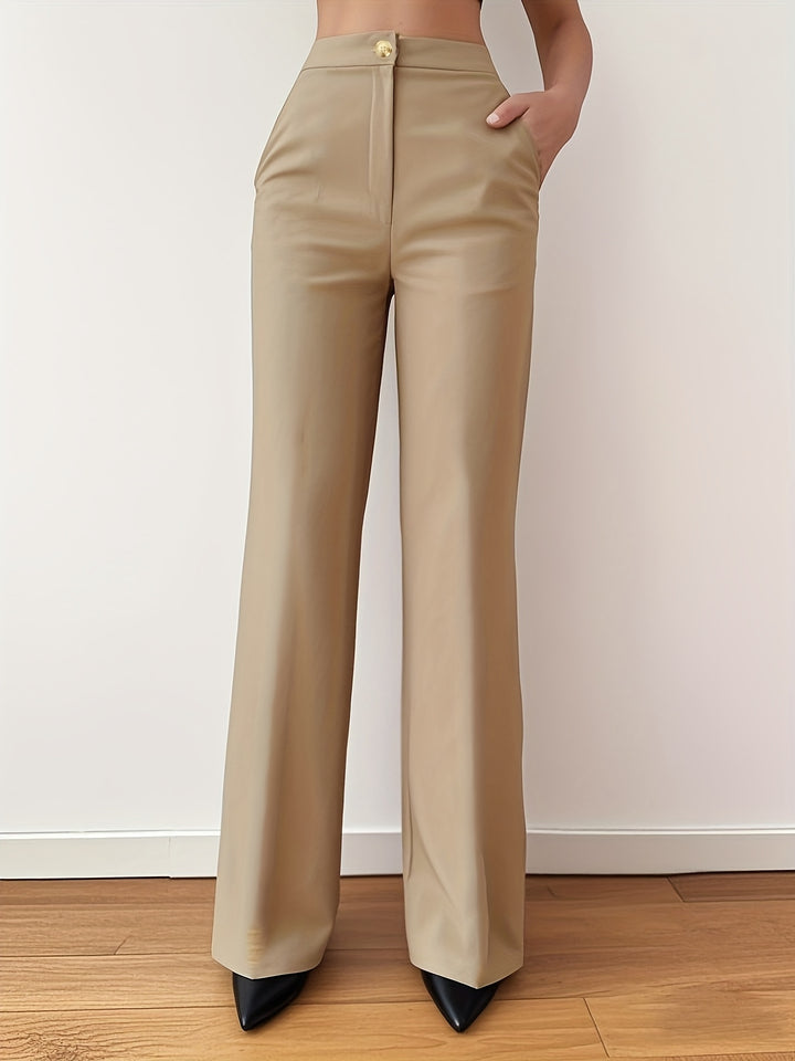 Clara – Elegant Straight-Leg Trousers