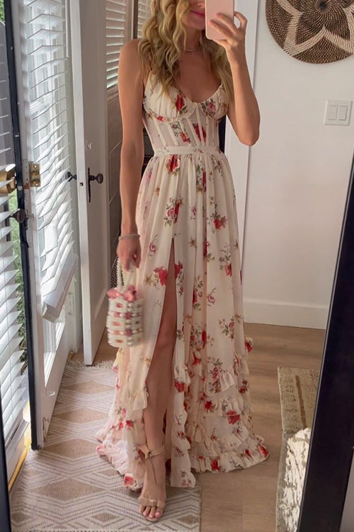 Yuna - Floral maxi dress