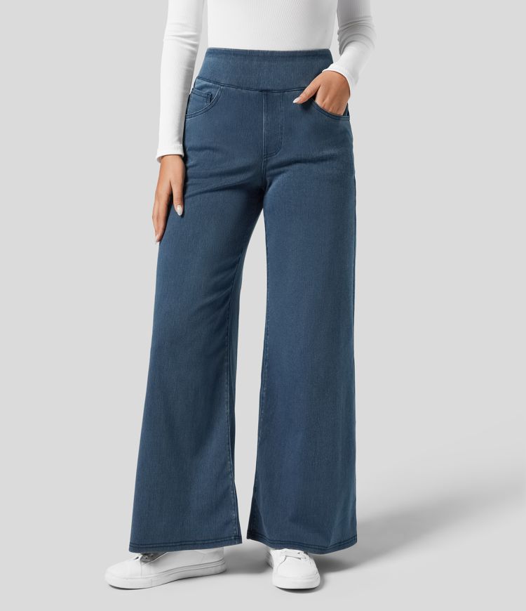 Evie - Comfy Elastic High Waist Pants