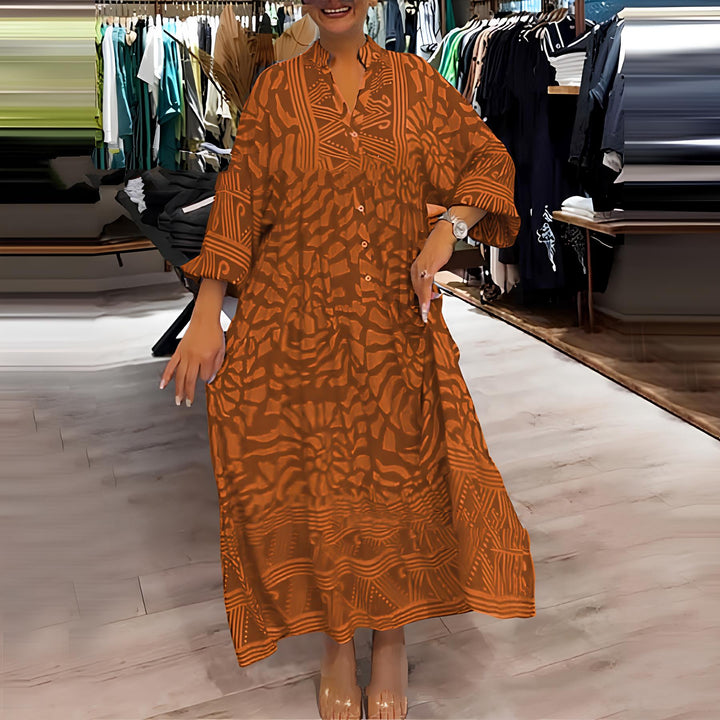 Inga - Colored and Airy Maxi Dress