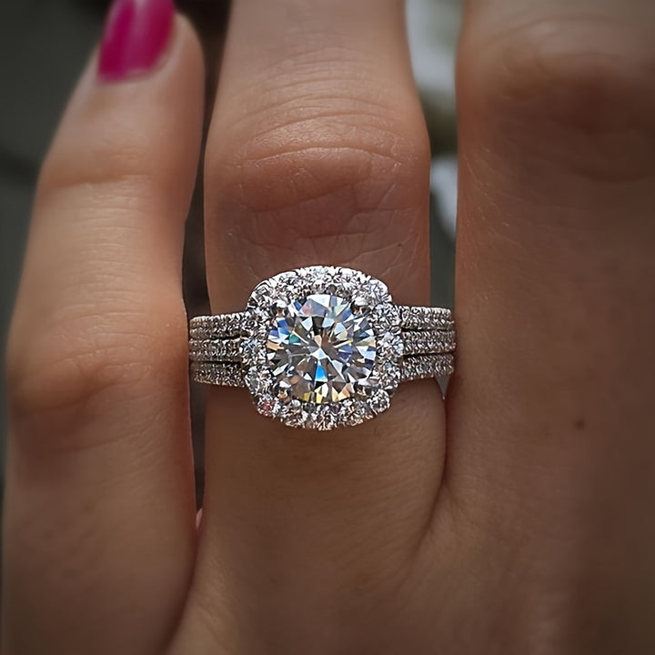 Aura – Elegant Zirconia Ring
