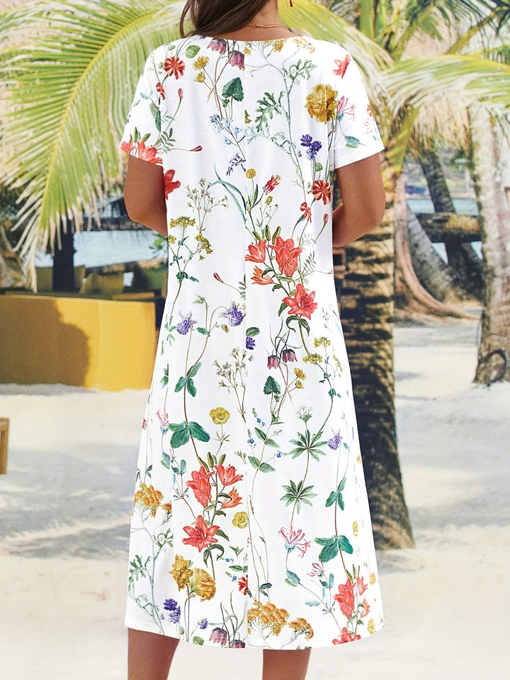 Isla – Floral Print Dress