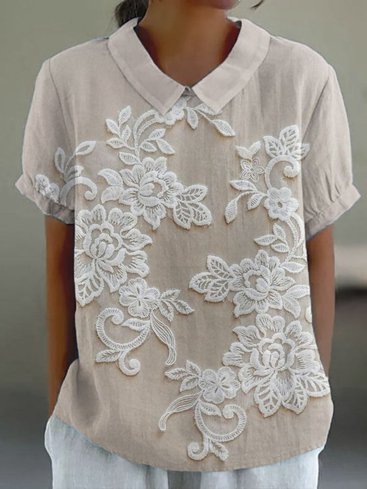 Clarette - Vintage Printed Shirt