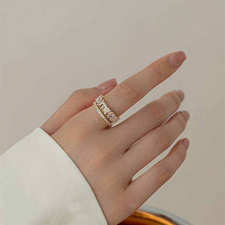 Aria – Double Layer Zirconia Ring