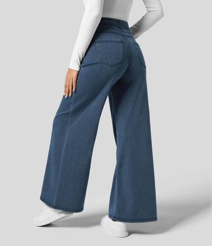 Evie - Comfy Elastic High Waist Pants