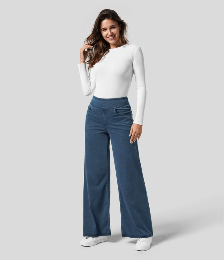 Evie - Comfy Elastic High Waist Pants