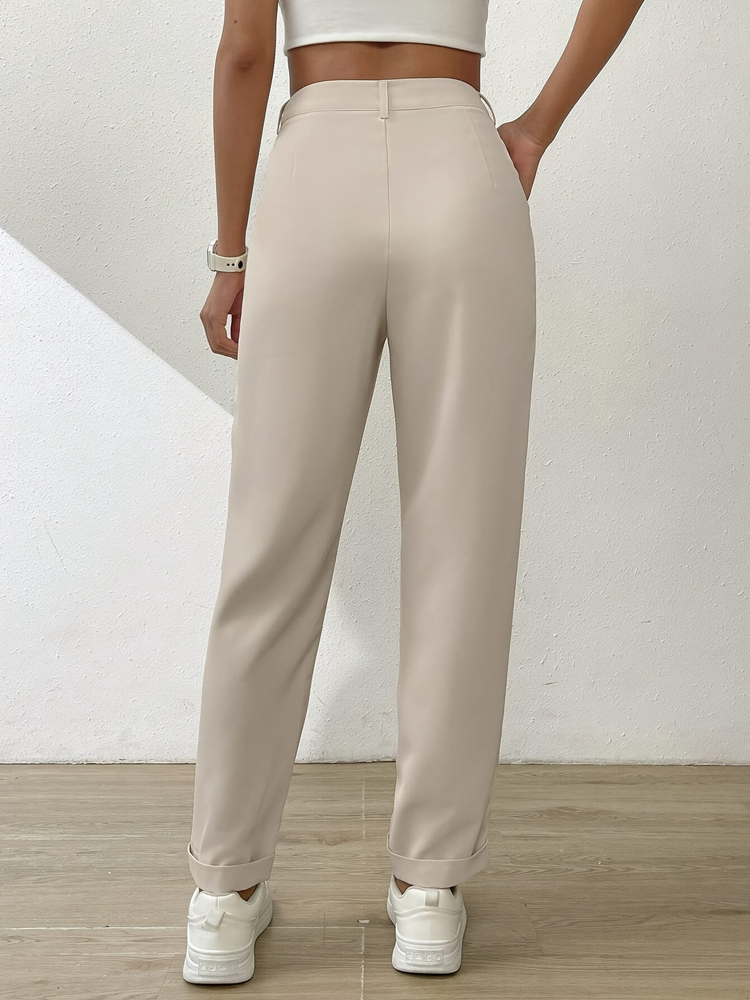 Elise – Casual Straight-Leg Pants