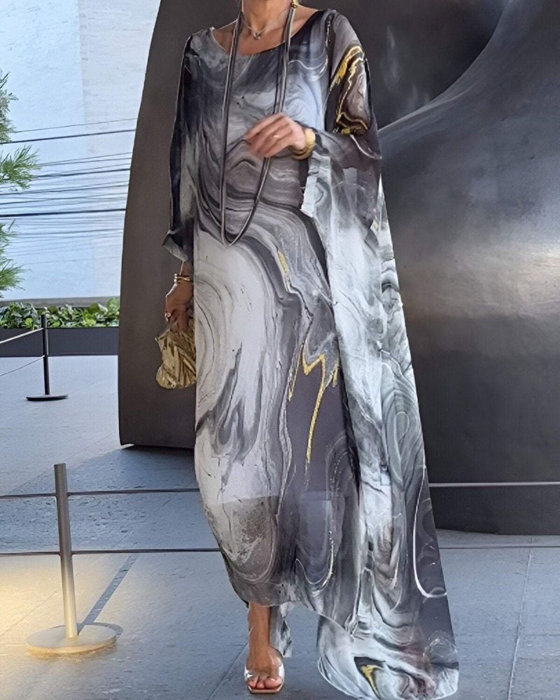Sorea - Elegant Chiffon Dress
